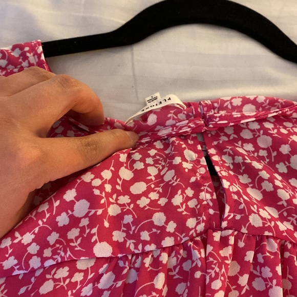 Pleione Pink & White blouse - Picture 7 of 8